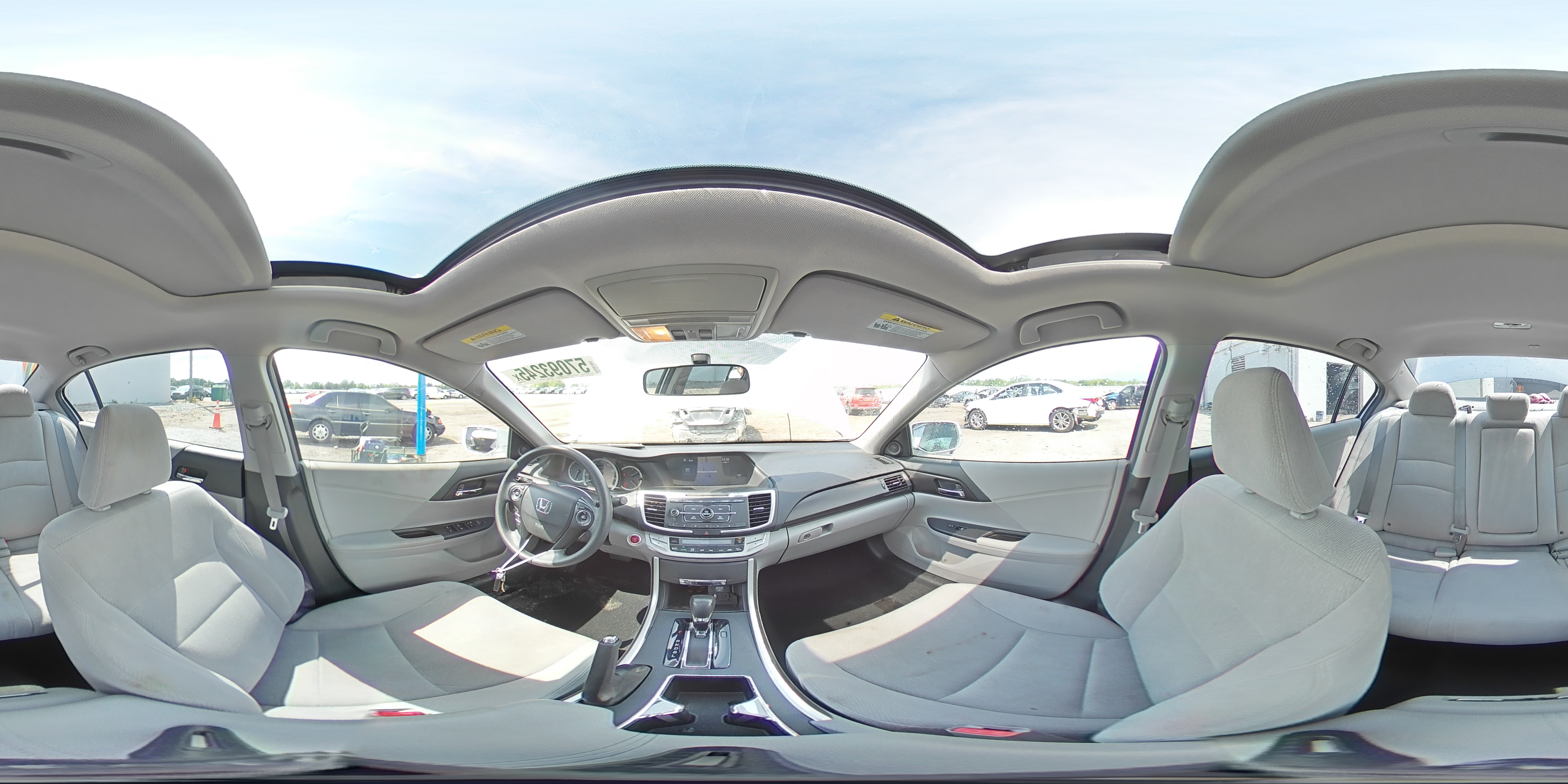 2015 Honda Accord Ex VIN: 1HGCR2F70FA181978 Lot: 57093245
