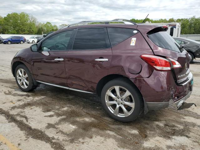 NISSAN MURANO 2013 Бургунди