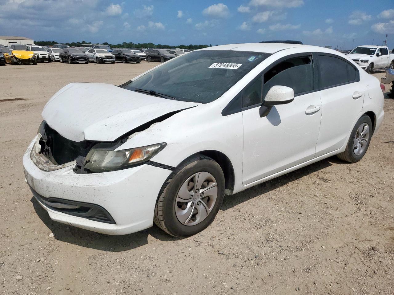 2013 Honda Civic Lx for Sale in Houston, TX - Front End
