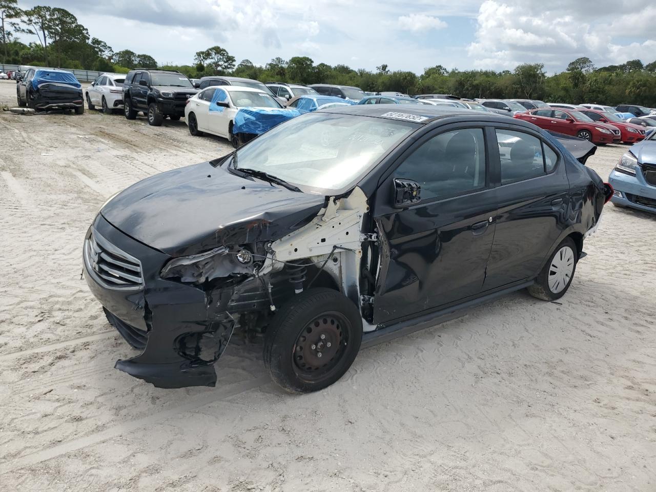 Fort Pierce, FL에서 판매 중인 2019 Mitsubishi Mirage G4 Es - Frame Damage