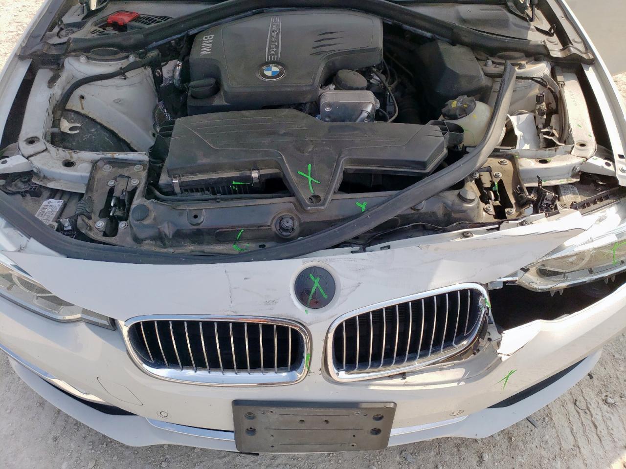 2016 BMW 328 I Sulev VIN: WBA8E9C56GK647899 Lot: 57431625