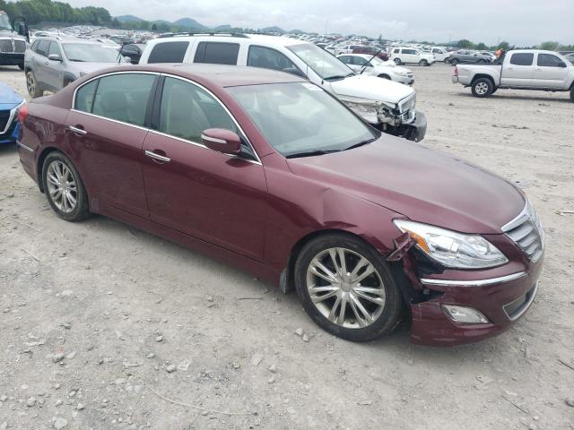  HYUNDAI GENESIS 2012 Bordowy