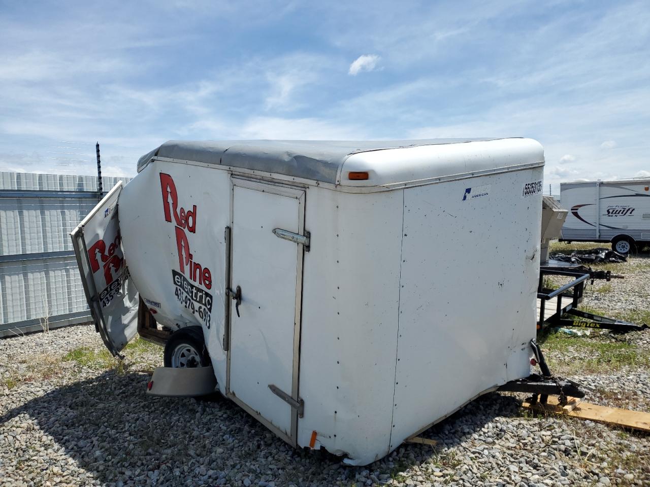 2010 Pace American Journey Enclosed Cargo Trailer for Sale in Magna, UT - Rear End