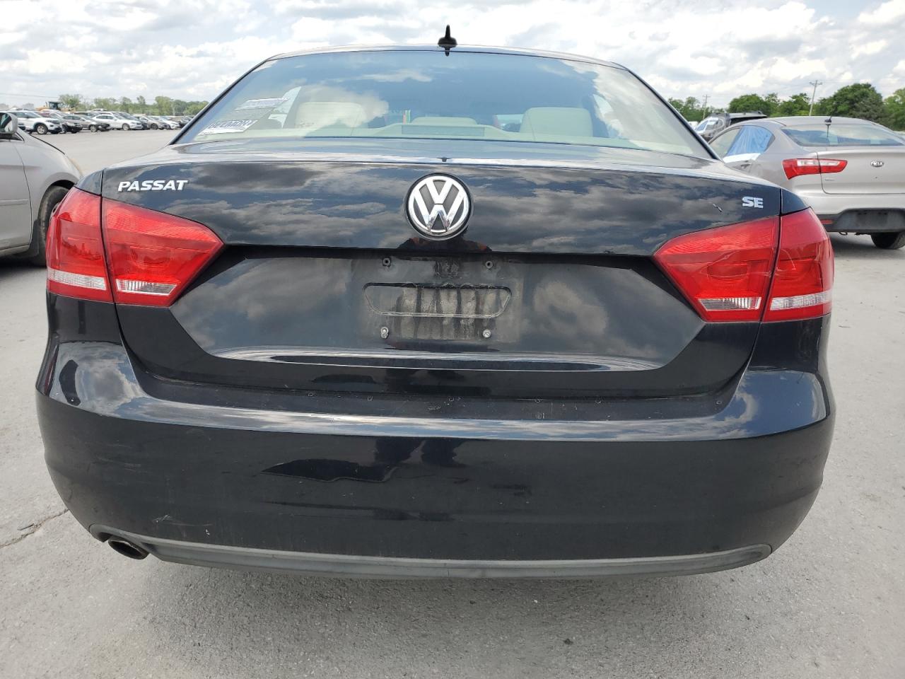 2013 Volkswagen Passat Se VIN: 1VWBP7A38DC108311 Lot: 57141065