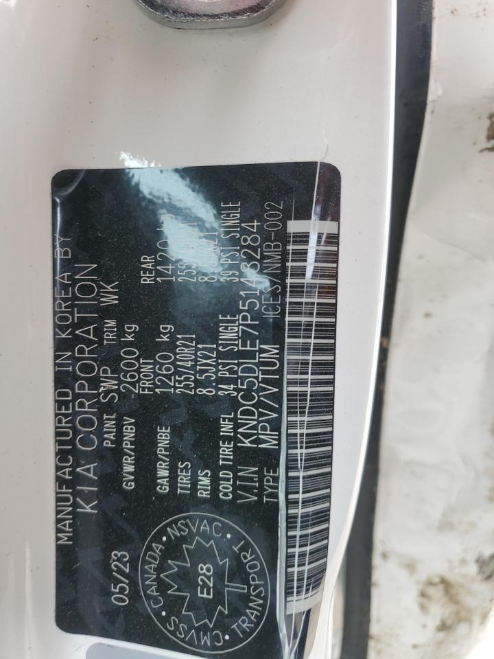 2023 Kia Ev6 Gt VIN: KNDC5DLE7P5148284 Lot: 55113035