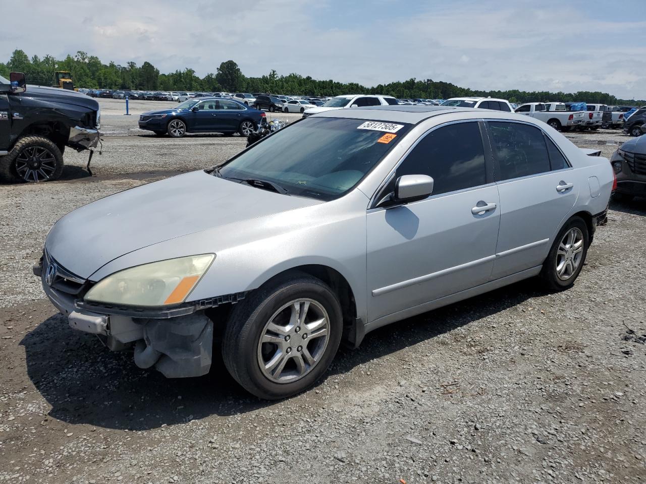 2007 Honda Accord Ex იყიდება Lumberton-ში, NC - Rear End
