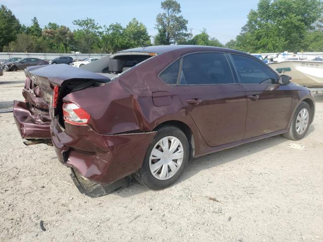  VOLKSWAGEN PASSAT 2013 Burgundy