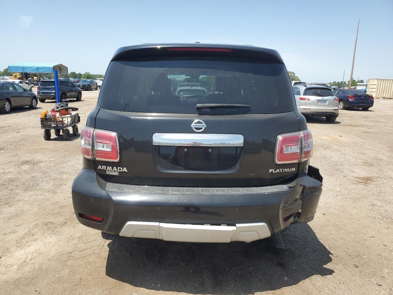 2017 Nissan Armada Platinum VIN: JN8AY2NF1H9304391 Lot: 57118845