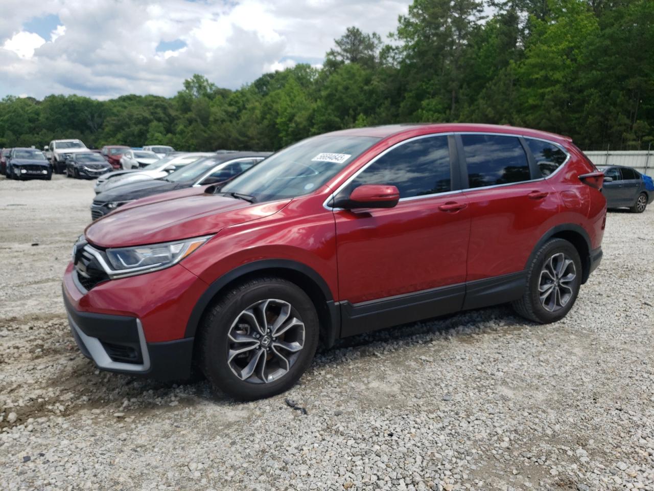 2020 Honda Cr-V Ex zu verkaufen in Ellenwood, GA - Side