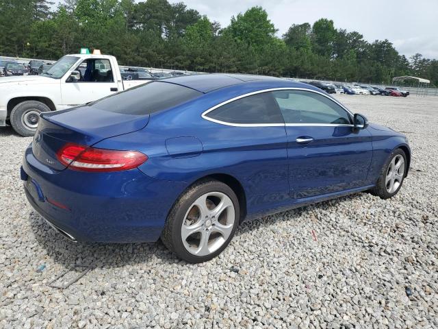 Купе MERCEDES-BENZ C-CLASS 2017 Синий