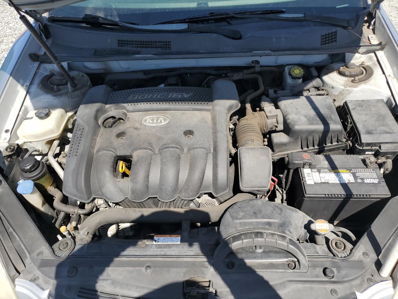 2007 Kia Optima Lx VIN: KNAGE123875134973 Lot: 57136045