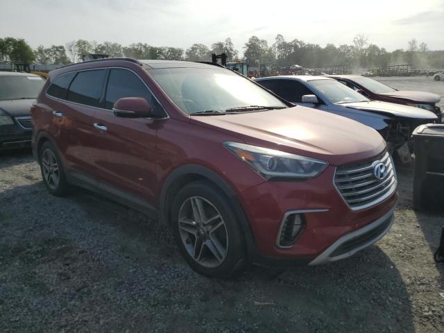 Parquets HYUNDAI SANTA FE 2017 Czerwony