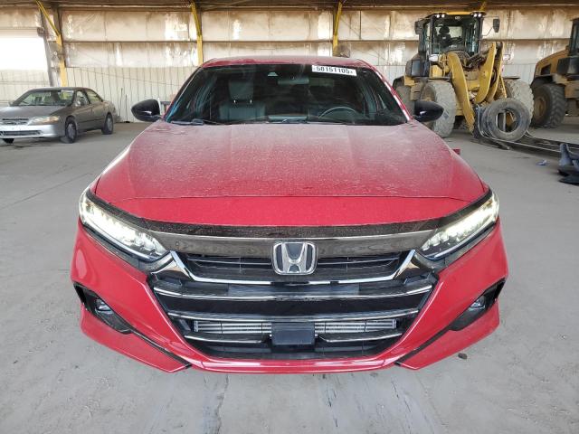  HONDA ACCORD 2022 Red