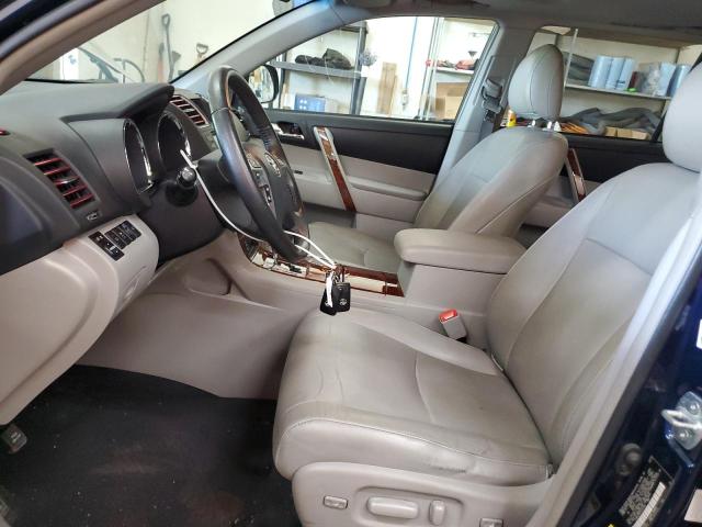  TOYOTA HIGHLANDER 2012 Granatowy
