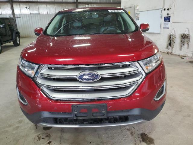  FORD EDGE 2017 Бордовый