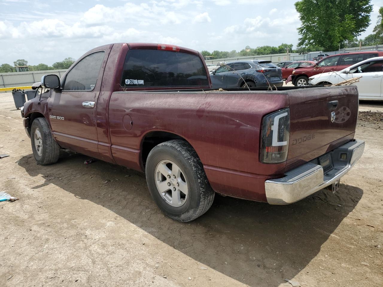 2002 Dodge Ram 1500 brown pickup gas 1D7HA16N22J227900 photo #3