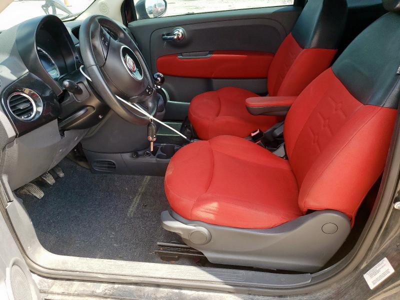  FIAT 500 2012 Black