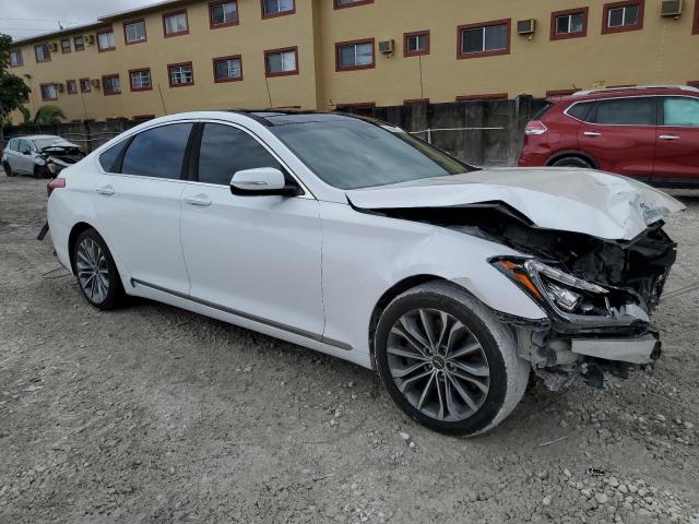  GENESIS G80 2017 White