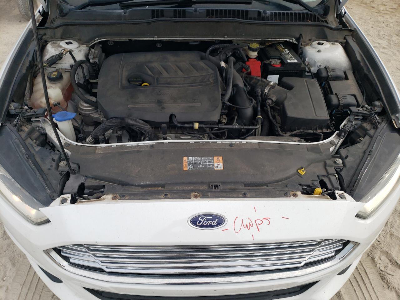 2017 Ford Fusion Se VIN: 3FA6P0H70HR413335 Lot: 55997785
