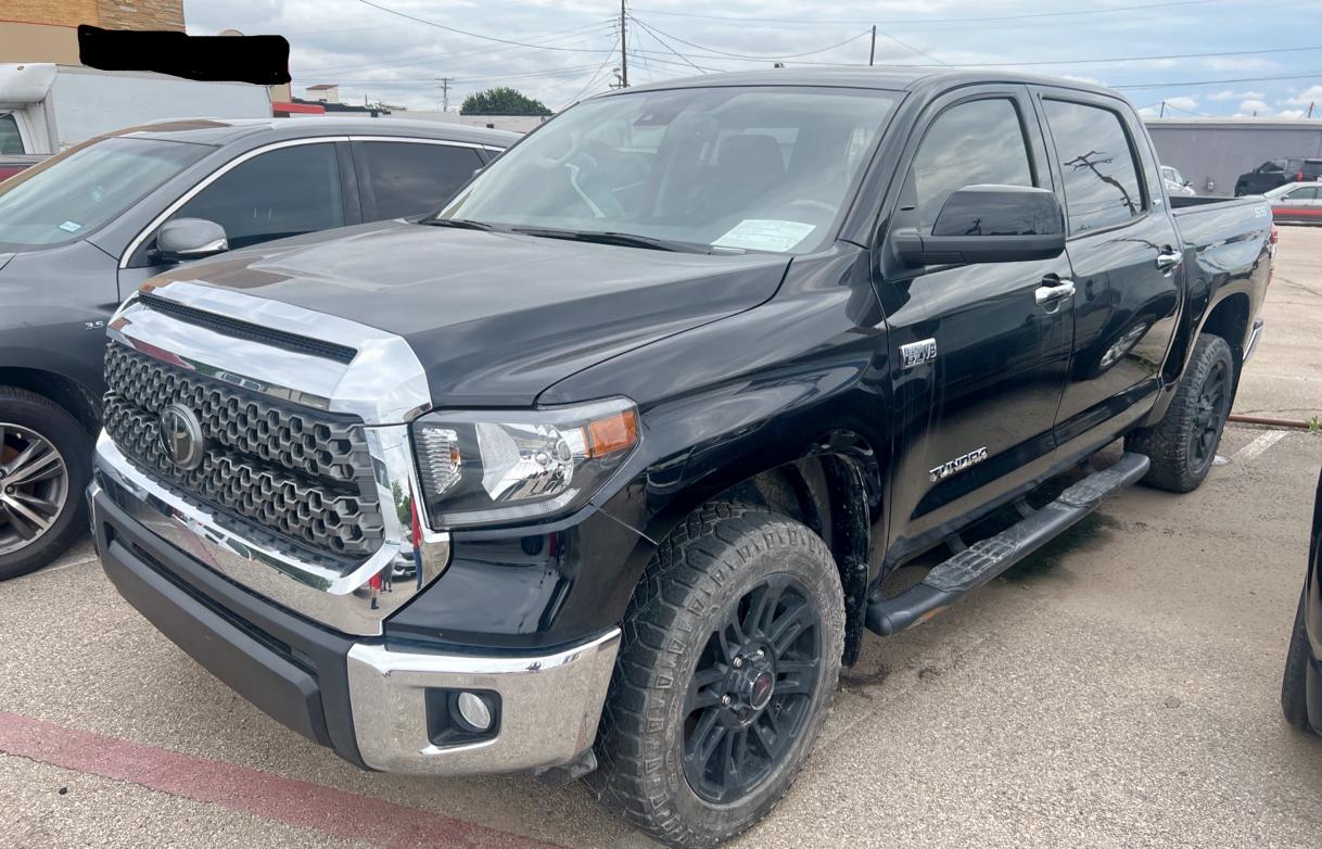  TOYOTA TUNDRA 2021 Czarny