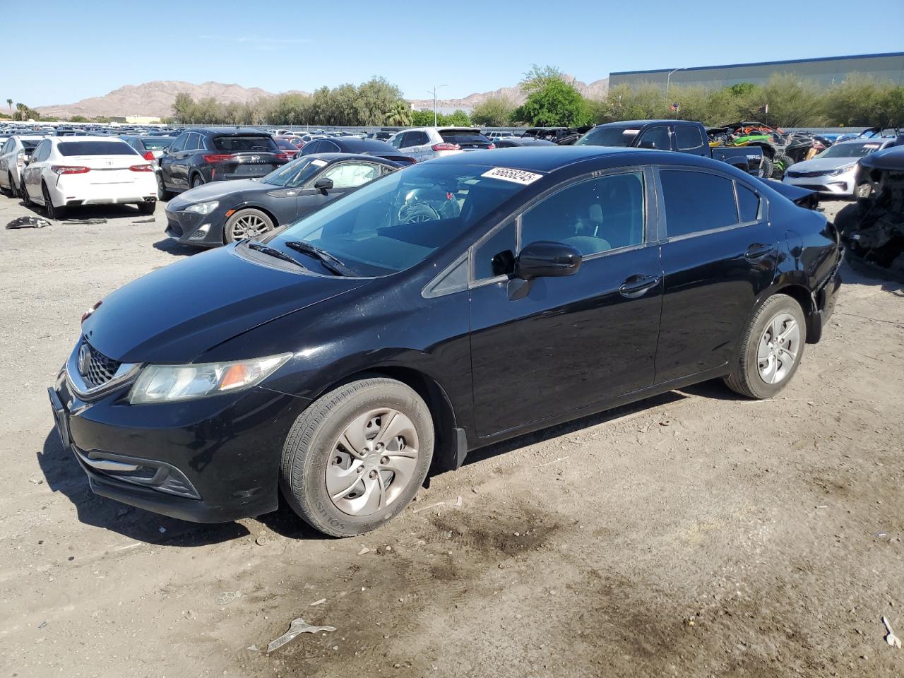 2015 Honda Civic Lx იყიდება Las Vegas-ში, NV - Rear End
