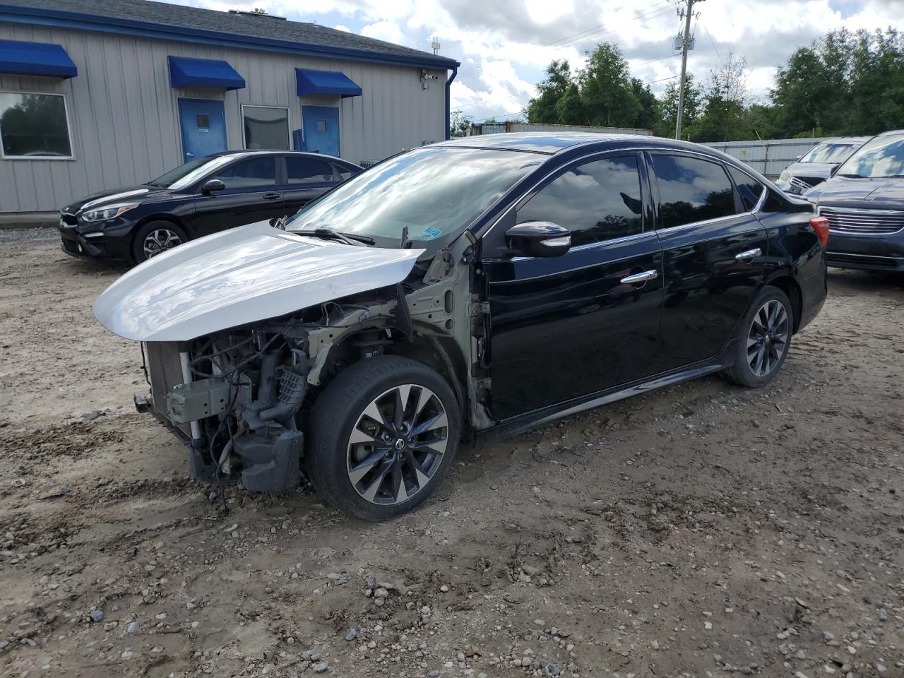 2018 Nissan Sentra S للبيع في Midway، FL - Front End