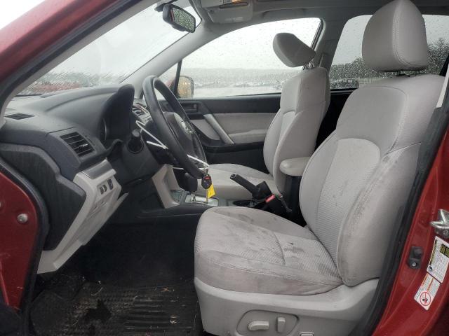  SUBARU FORESTER 2015 Czerwony