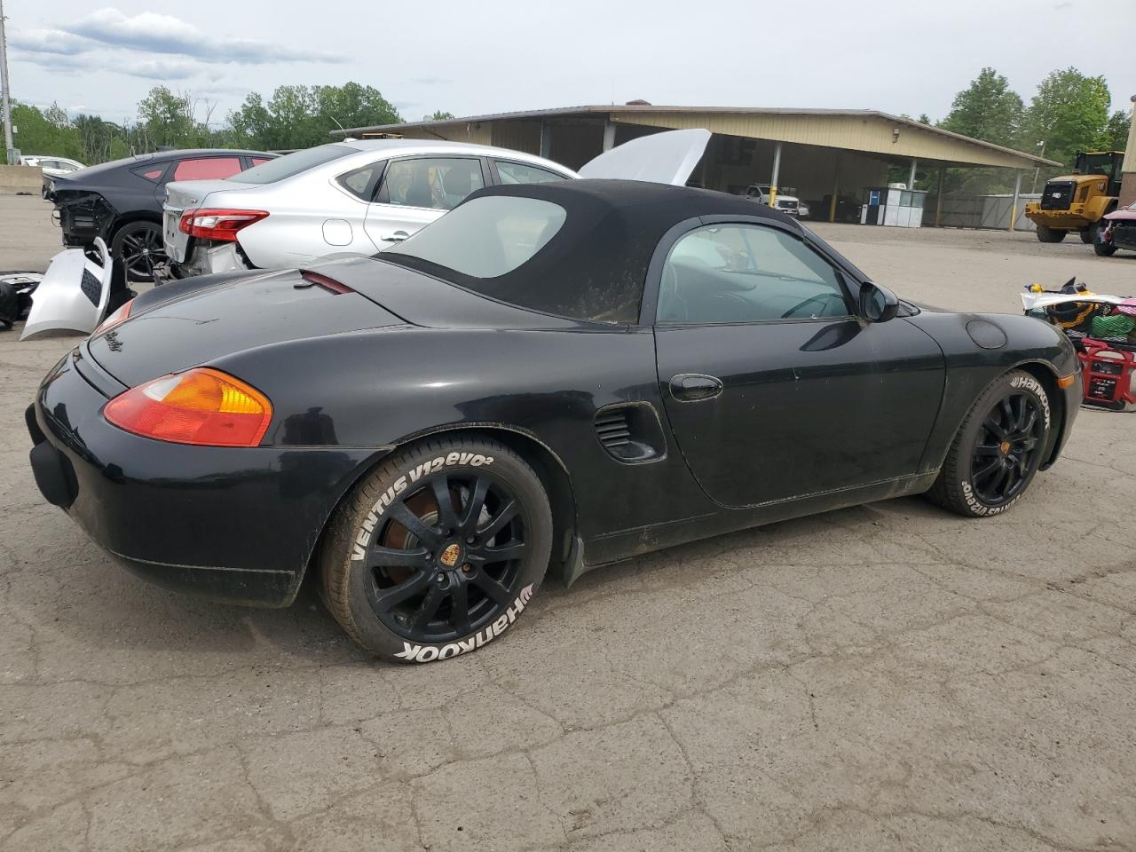 2000 Porsche Boxster black null gas WP0CA298X1U623778 photo #4