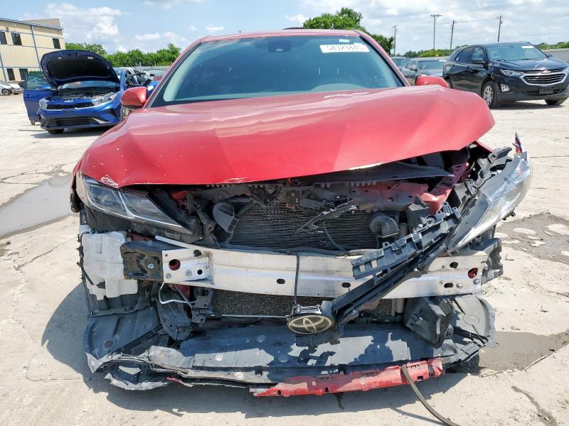  TOYOTA CAMRY 2019 Red