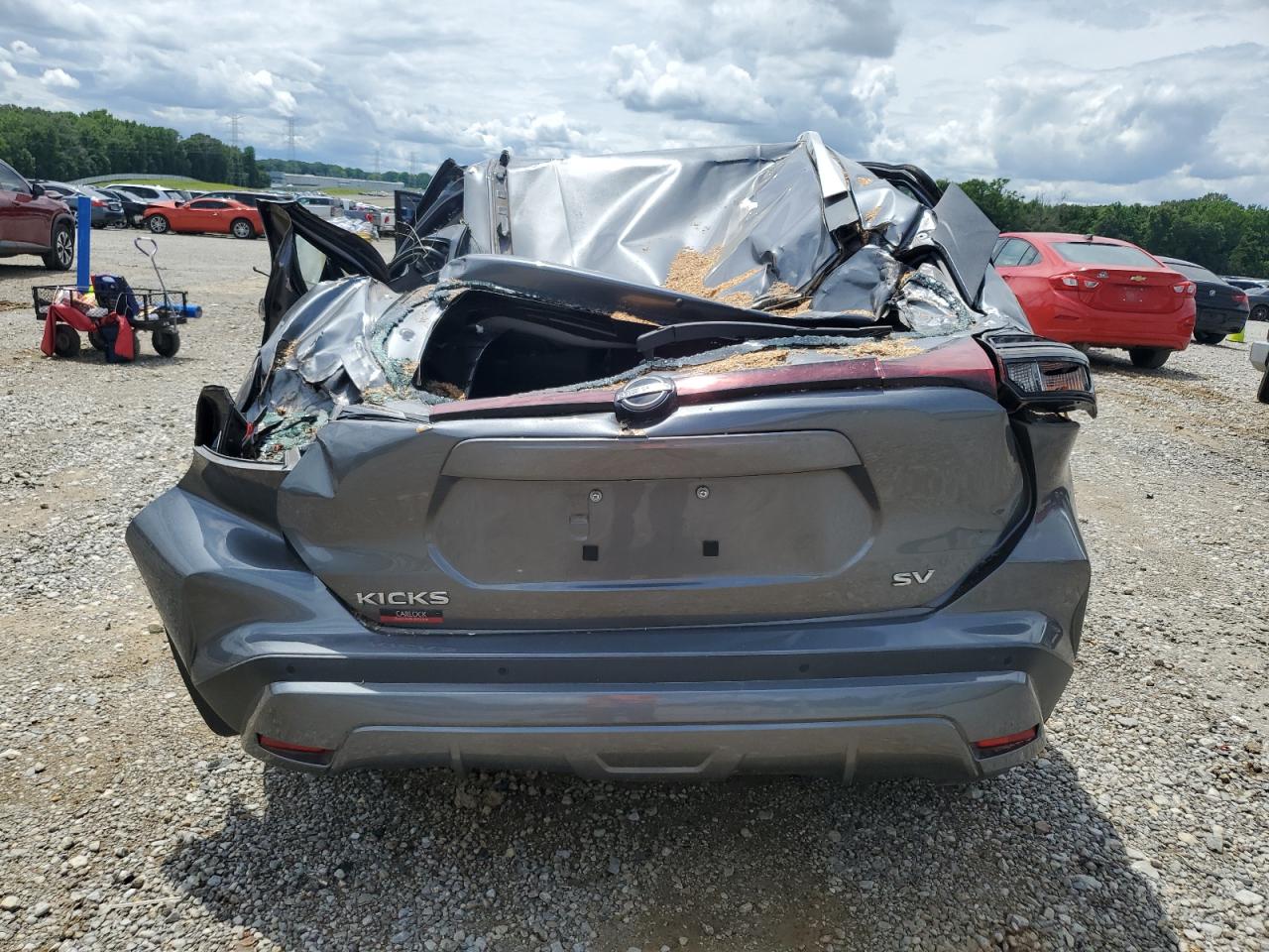 2022 Nissan Kicks Sv VIN: 3N1CP5CV9NL476421 Lot: 58693915