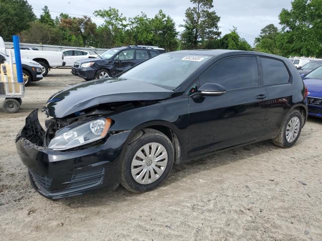  VOLKSWAGEN GOLF 2015 Чорний