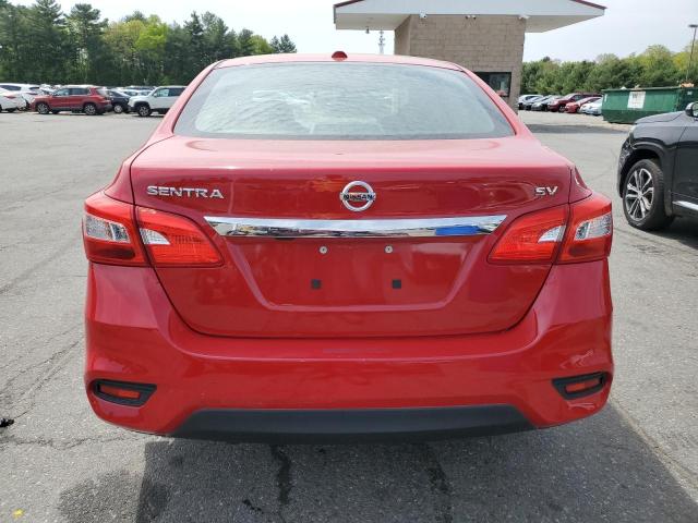  NISSAN SENTRA 2018 Red