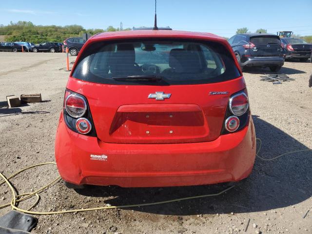  CHEVROLET SONIC 2012 Red