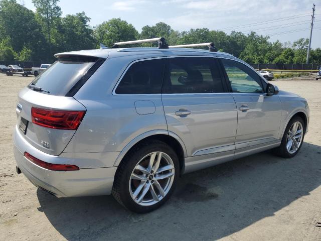  AUDI Q7 2018 Srebrny