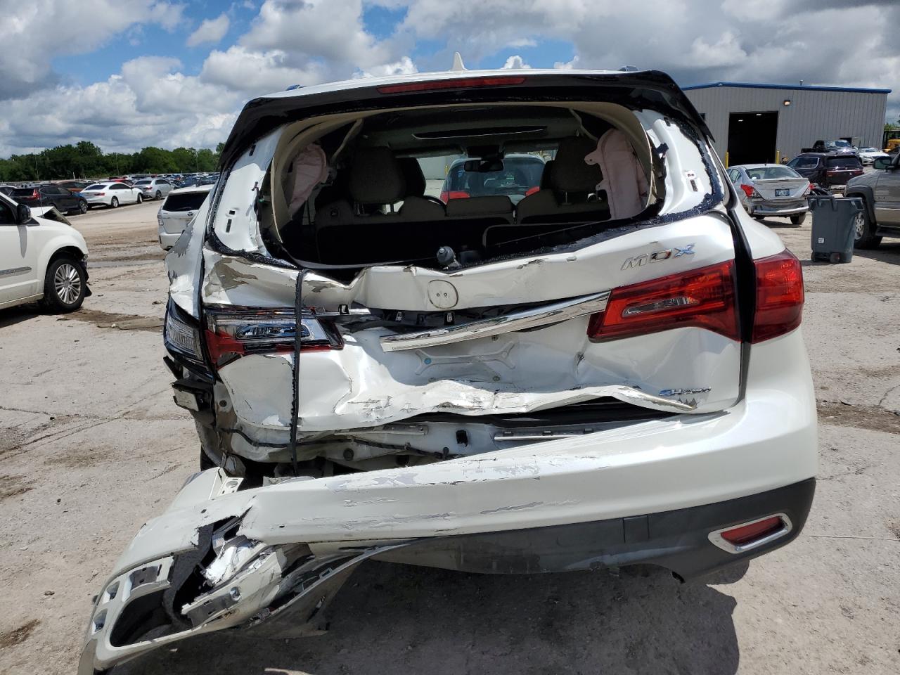 2014 Acura Mdx Technology VIN: 5FRYD4H45EB033654 Lot: 55972435