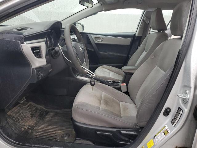 TOYOTA COROLLA 2016 Silver