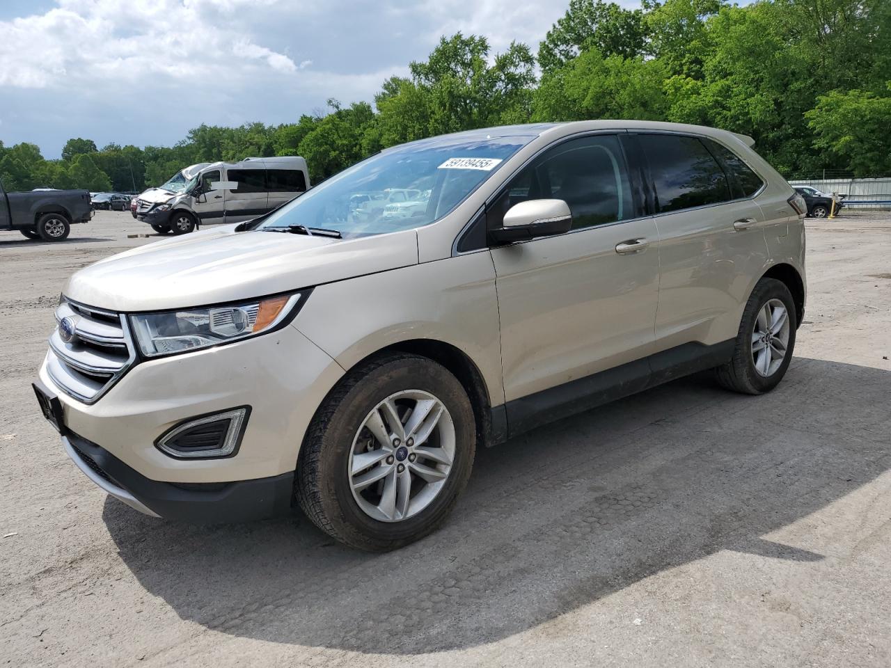 2017 Ford Edge Sel zu verkaufen in Ellwood City, PA - Front End