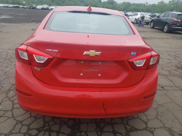  CHEVROLET CRUZE 2017 Czerwony