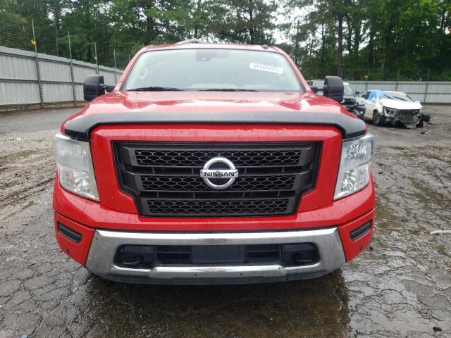  NISSAN TITAN 2020 Czerwony