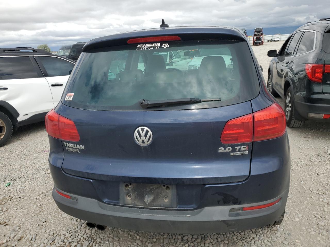 2014 Volkswagen Tiguan S VIN: WVGBV3AX1EW555823 Lot: 56798025