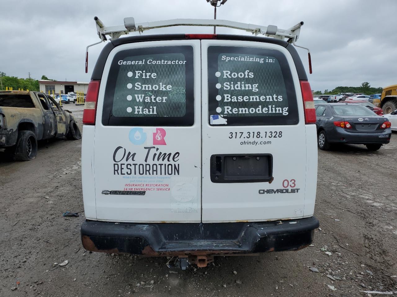 2004 Chevrolet Express G3500 VIN: 1GCHG35UX4115858 Lot: 57835565