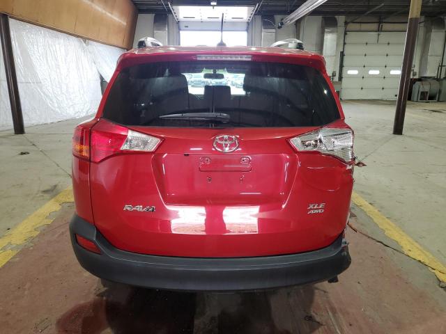  TOYOTA RAV4 2015 Czerwony