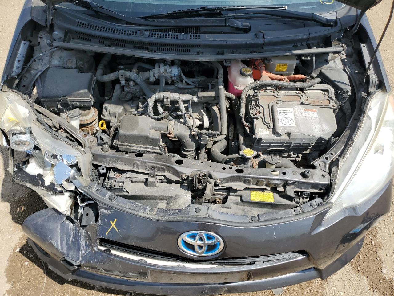 2012 Toyota Prius C VIN: JTDKDTB35C1513359 Lot: 56899855