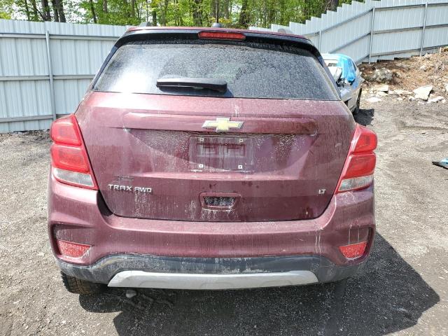  CHEVROLET TRAX 2017 Maroon