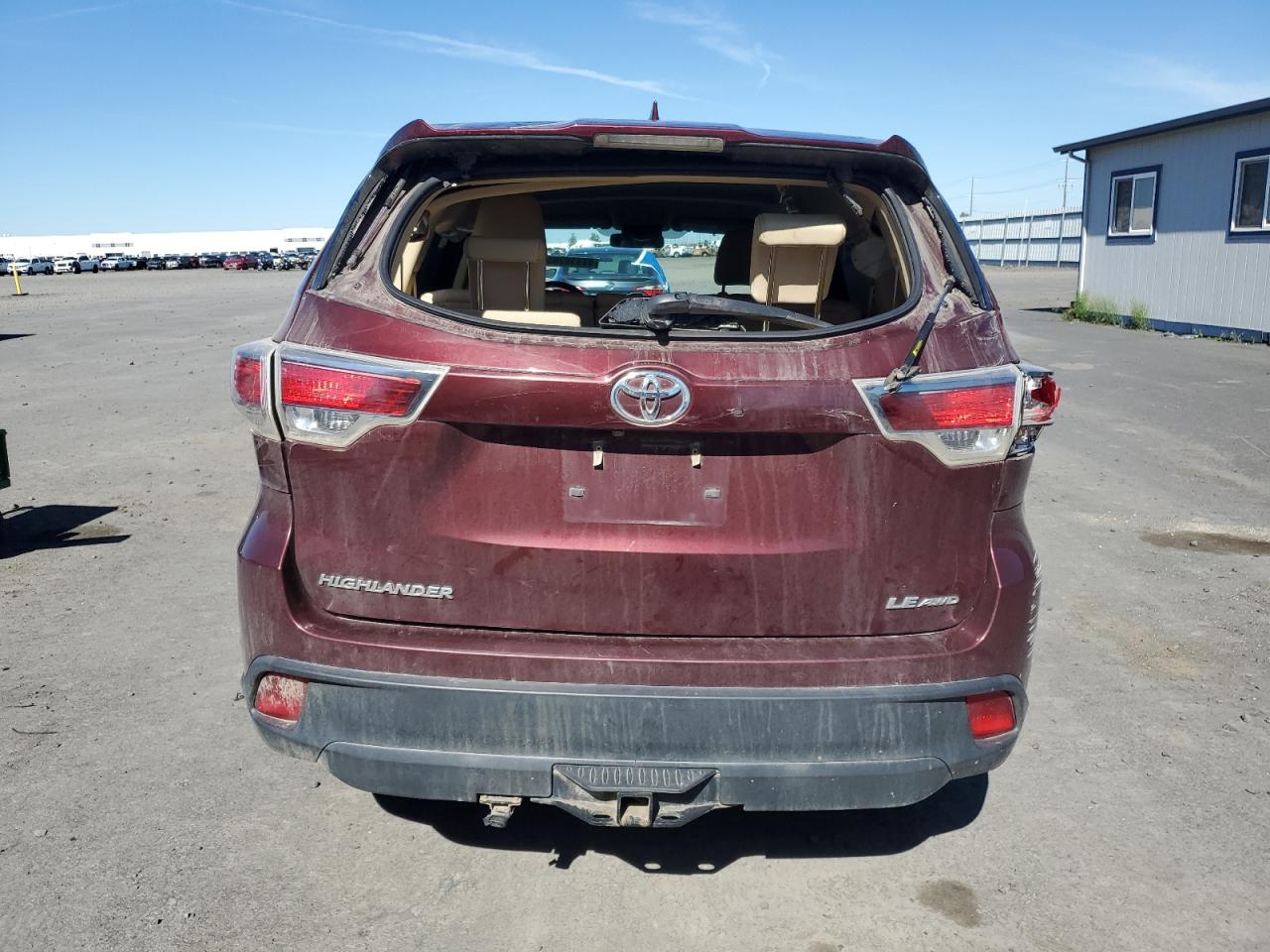 2015 Toyota Highlander Le VIN: 5TDBKRFH6FS146056 Lot: 58939305