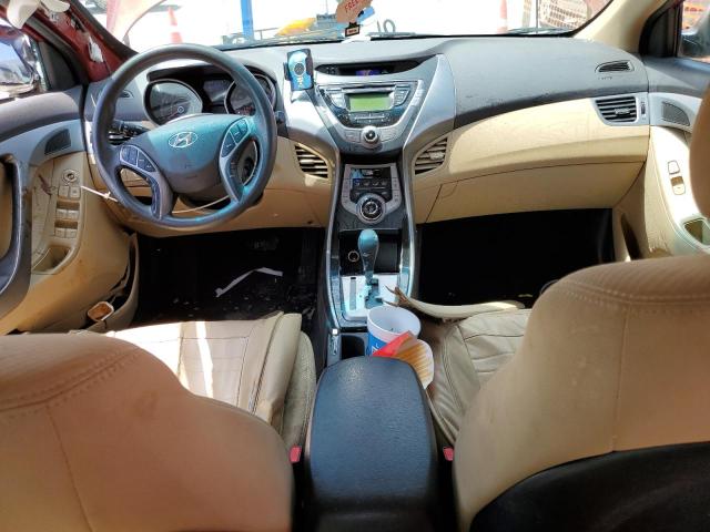  HYUNDAI ELANTRA 2013 Red
