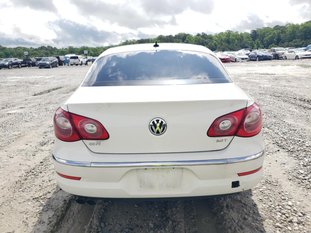 2012 Volkswagen Cc Luxury VIN: WVWHN7AN6CE503563 Lot: 56010645