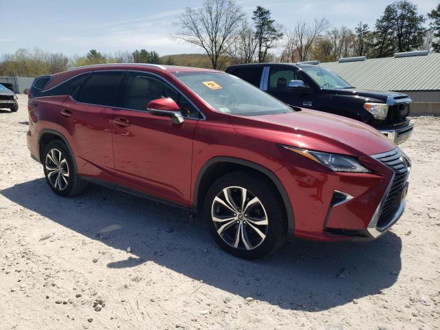  LEXUS RX350 2018 Czerwony