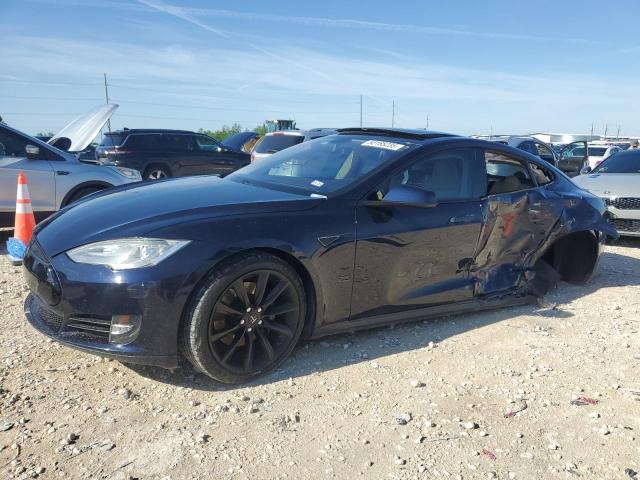  TESLA MODEL S 2013 Granatowy