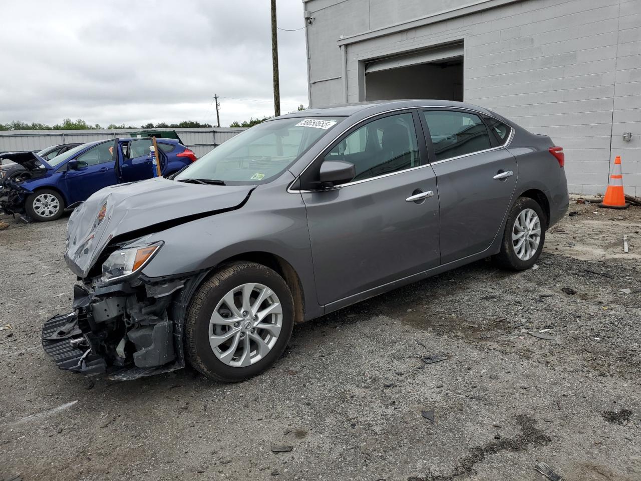 2019 Nissan Sentra S продається в Fredericksburg, VA - Front End